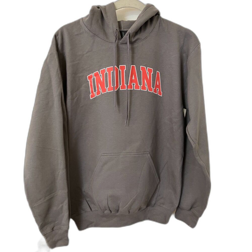 Gray Indiana hoodie